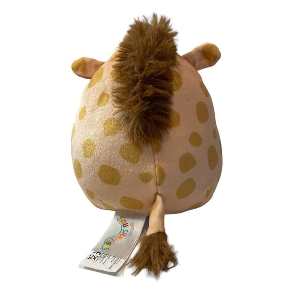Squishmallows 5" Giraffe Plush Toy With Glitter Belly Brown Mane & Horns - Picture 2 of 3
